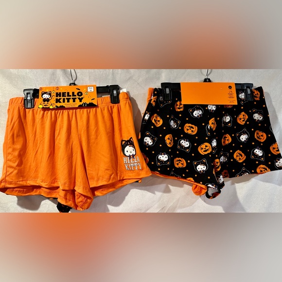 2 Piece Set-Hello Kitty Halloween Sleepwear Shorts-limited time listing - Picture 1 of 6
